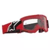 Μάσκα μηχανής motocross ALPINESTARS VISION OTG RED/BLK/WH Clear