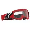 Μάσκα μηχανής motocross ALPINESTARS VISION OTG RED/BLK/WH Clear thumb