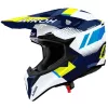 Κράνος motocross AIROH WRAAAP VISION Yellow/Blue Gloss