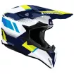 Κράνος motocross AIROH WRAAAP VISION Yellow/Blue Gloss thumb
