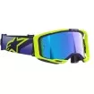 Μάσκα μηχανής motocross ALPINESTARS VISION 8 CORP PRP/YLWPNK/MIR BLUE thumb