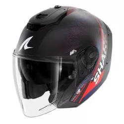 Κράνος μηχανής SHARK RS JET CARBON SPEED-TECH MAT