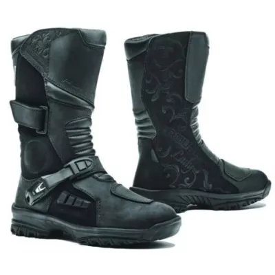 Γυναικείες μπότες μηχανής FORMA ADV TOURER DRY WP BLACK