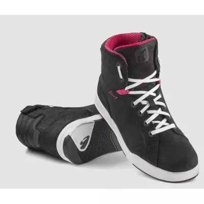 Γυναικεία μποτάκια μηχανής FORMA Swift X Fit Lady Dry WP Black/White