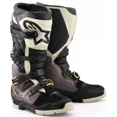 Μπότες μηχανής motocross ALPINESTARS TECH 7 ENDURO Drystar BLACK/GRAY/GOLD