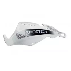 Προστατευτικές χούφτες μηχανής RACETECH Gladiator White Προστατευτικές χούφτες μηχανής RACETECH Gladiator White