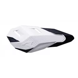  Προστατευτικές χούφτες μηχανής RACETECH HP3 Cross/Enduro White/Black