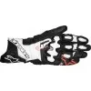 Δερμάτινα γάντια μηχανής ALPINESTARS GP+ R V3 LTHR BK/WT/RD Δερμάτινα γάντια μηχανής ALPINESTARS GP+ R V3 LTHR BK/WT/RD