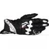 Δερμάτινα γάντια μηχανής ALPINESTARS GP+ R V3 LTHR BLK/WHT