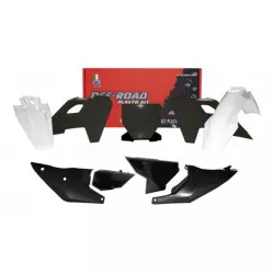 Κιτ πλαστικών RACETECH HUSQVARNA FS 450 Black/White Κιτ πλαστικών RACETECH HUSQVARNA FS 450 Black/White