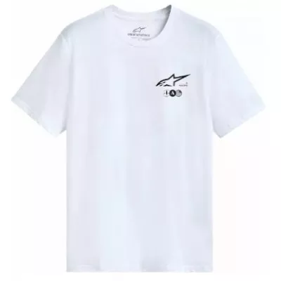Κοντομάνικο μπλουζάκι ALPINESTARS CSF ASYM White