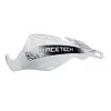 Προστατευτικές χούφτες μηχανής RACETECH Gladiator White