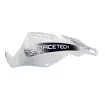 Προστατευτικές χούφτες μηχανής RACETECH Gladiator White thumb