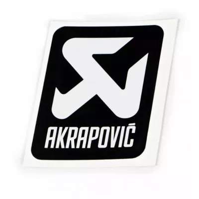 Αυτοκόλλητο AKRAPOVIC VERT 75 P-VST17AL Αυτοκόλλητο AKRAPOVIC VERT 75 P-VST17AL