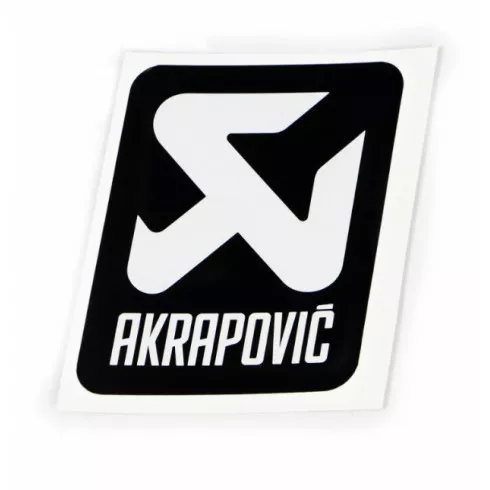 Αυτοκόλλητο AKRAPOVIC VERT 75 P-VST17AL Αυτοκόλλητο AKRAPOVIC VERT 75 P-VST17AL