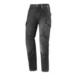 Παντελόνι μηχανής SECA SQUARE II WASHED BLACK Παντελόνι μηχανής SECA SQUARE II WASHED BLACK