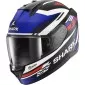 Κράνος μηχανής SHARK D-SKWAL 3 FIRSTLAP MAT BK/BL/WH thumb