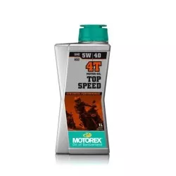 Λάδι μηχανής MOTOREX Top Speed 4T 5W/40 1L Λάδι μηχανής MOTOREX Top Speed 4T 5W/40 1L