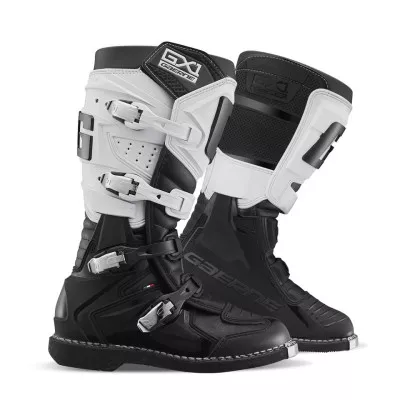 Μπότες μηχανής motocross GAERNE GX1 WHITE/BLACK