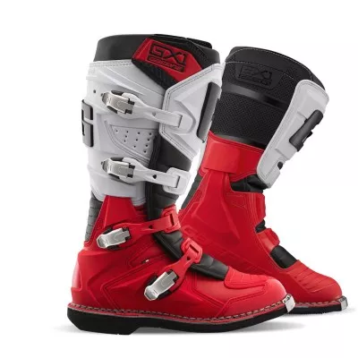 Μπότες μηχανής motocross GAERNE GX1 RED/WHITE
