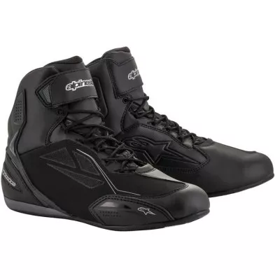 Γυναικεία μποτάκια μηχανής ALPINESTARS Stella Faster-3 Drystar® BLACK/SILVER