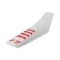 Κάλυμμα καθίσματος μοτοσυκλέτας ONEGRIPPER RIBBED White/Red - UNIVERSAL thumb