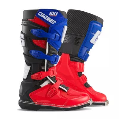 Παιδικές μπότες motocross GAERNE GX-J RED/WHITE/BLUE