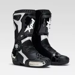 Μπότες μηχανής XPD XP6-S BLACK/WHITE Μπότες μηχανής XPD XP6-S BLACK/WHITE