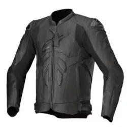 Δερμάτινο μπουφάν μηχανής ALPINESTARS DUSK BLACK