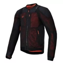 Καλοκαιρινό μπουφάν μηχανής ALPINESTARS TROOP-AIR PRO BLACK/RED Καλοκαιρινό μπουφάν μηχανής ALPINESTARS TROOP-AIR PRO BLACK/RED