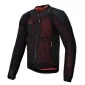 Καλοκαιρινό μπουφάν μηχανής ALPINESTARS TROOP-AIR PRO BLACK/RED thumb