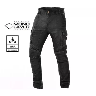 Παντελόνι μηχανής TRILOBITE ACID SCRAMBLER 2.0 BLACK AAA