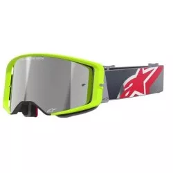 Μάσκα μηχανής motocross ALPINESTARS SUPERTECH CORP YELLOW FLUO Red/ Mirror SILVER Μάσκα μηχανής motocross ALPINESTARS SUPERTECH CORP YELLOW FLUO Red/ Mirror SILVER