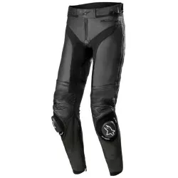 Δερμάτινο παντελόνι μηχανής ALPINESTARS Missile V3 BLACK/BLACK Δερμάτινο παντελόνι μηχανής ALPINESTARS Missile V3 BLACK/BLACK