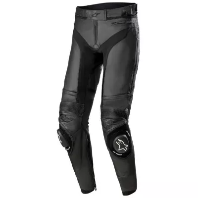 Δερμάτινο παντελόνι μηχανής ALPINESTARS Missile V3 BLACK/BLACK