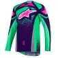 Μπλούζα μηχανής Alpinestars TECHSTAR NOMUR PURPLE/GREEN/PINK  thumb