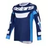 Μπλούζα μηχανής Alpinestars RIWAY BLUE/WHITE