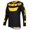 Μπλούζα μηχανής Alpinestars RIWAY BLACK/YELLOW