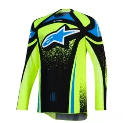 Μπλούζα μηχανής Alpinestars TECHSTAR NOMUR NAVY/YELLOW/BLUE Μπλούζα μηχανής Alpinestars TECHSTAR NOMUR NAVY/YELLOW/BLUE