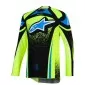 Μπλούζα μηχανής Alpinestars TECHSTAR NOMUR NAVY/YELLOW/BLUE thumb