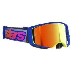 Μάσκα motocross ALPINESTARS SUPERTECH VISTA BLUE/YLW/PUR MIRROR-RED Μάσκα motocross ALPINESTARS SUPERTECH VISTA BLUE/YLW/PUR MIRROR-RED