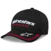 Καπέλο ALPINESTARS CRV BILL INDENT BLACK/RED