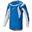 Μπλούζα motocross Alpinestars FLUID HAUL BLUE/WHITE thumb
