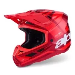 Κράνος μηχανής ALPINESTARS SM7 CORE RED-GLOSS Κράνος μηχανής ALPINESTARS SM7 CORE RED-GLOSS