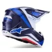 Κράνος μηχανής ALPINESTARS SM7 RISE BLUE/WHITE Κράνος μηχανής ALPINESTARS SM7 RISE BLUE/WHITE thumb