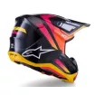 Κράνος μηχανής ALPINESTARS SM7 RISE BLK/YL/PINK thumb