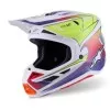 Κράνος μηχανής ALPINESTARS SM7 FUSE WHT/YL/PU