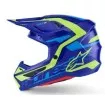 Κράνος μηχανής ALPINESTARS SM7 DEED BLUE/YEL Κράνος μηχανής ALPINESTARS SM7 DEED BLUE/YEL thumb