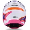 Κράνος μηχανής ALPINESTARS SM3 HEAT WHT/PU/PINK thumb