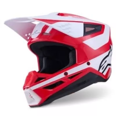 Κράνος μηχανής ALPINESTARS SM3 HEAT RED/WH/BLK